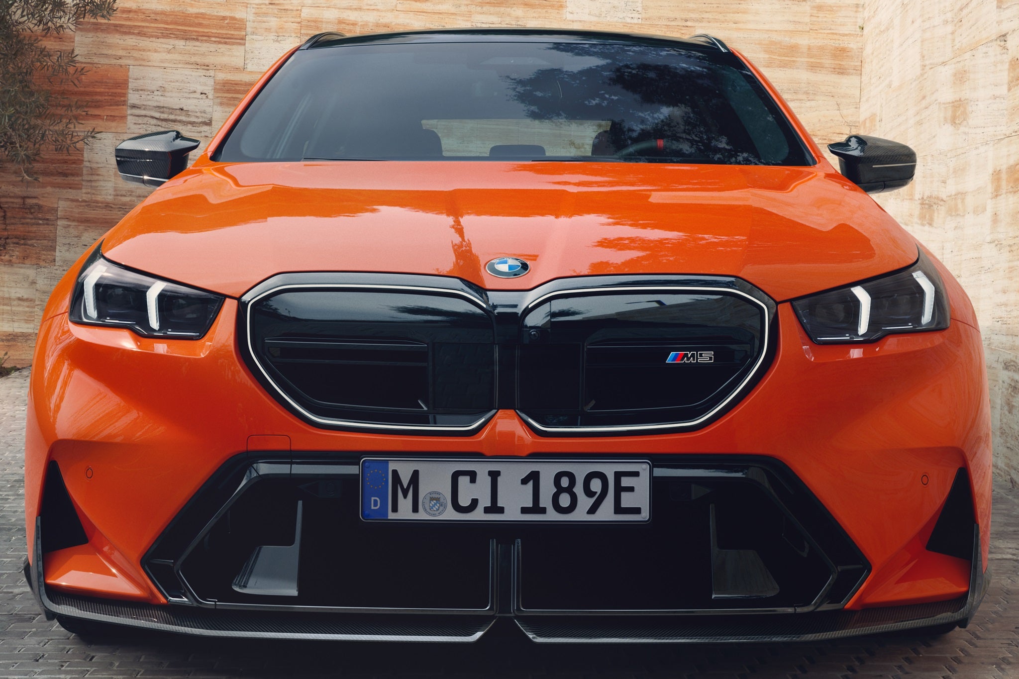 BMW M Performance G9X M5 / G45 / G60 / G70 Carbon Mirror Cap Set