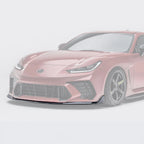 ADRO GR86/BRZ facelift front bumper with carbon fiber lip, exterior auto body part for Toyota GR86 and Subaru BRZ.