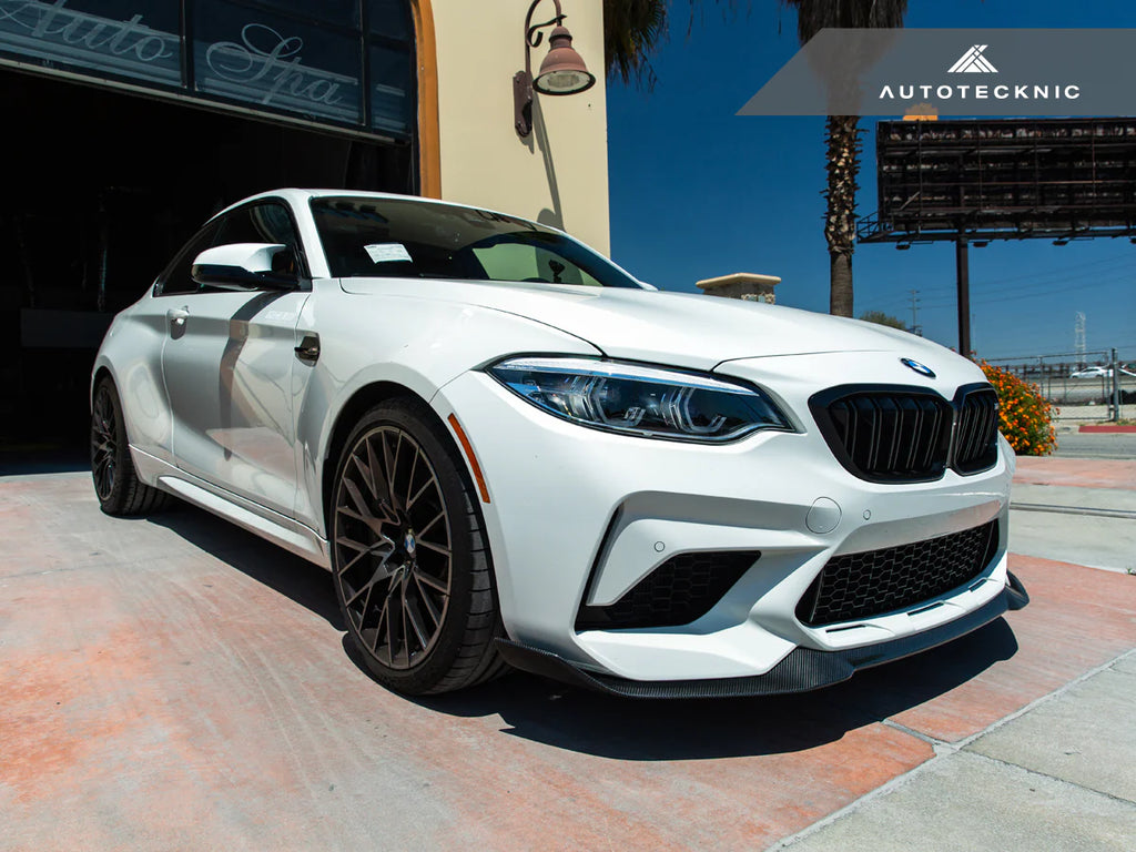 AutoTecknic F87 M2 Competition Dry Carbon Fiber Aero Front Lip