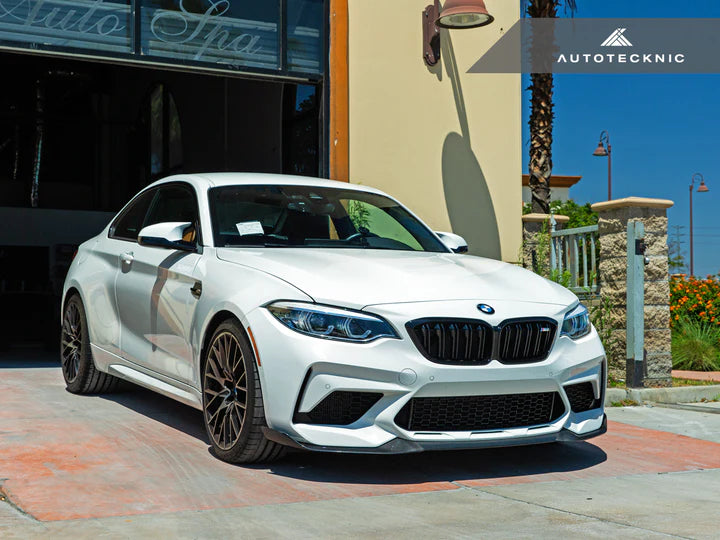 AutoTecknic F87 M2 Competition Dry Carbon Fiber Aero Front Lip