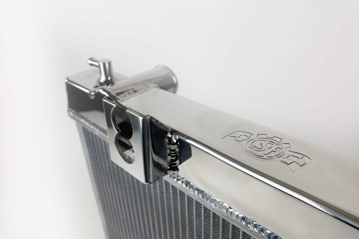E30 Rear Mount Radiator CSF E30 M3 All Aluminum High Performance Radiator