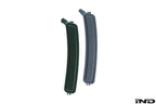 IND painted front reflector set for the BMW F90 M5 and G30 5-Series shown on a white background