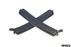 IND painted front reflector set for the BMW F90 M5 and G30 5-Series shown on a white background