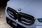IND Painted BMW Roundel Set for exterior use, featuring high-quality painted BMW logo emblems on a clean background.