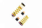 KW Suspension adjustable spring kit for Porsche 911 (992) Turbo and S, front and rear height adjustment springs.