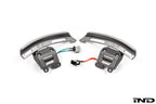 MAED Magnetic Shift Paddle Set for Chevrolet C8 Corvette shown on a white background featuring precision-machined construction and enhanced paddle shift ergonomics.