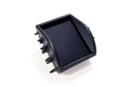 CANchecked MFD28 Gen2 2.8-inch multi-function display for the MINI F54 Clubman (LHD), shown on a white background with the vehicle-specific mounting bezel and wiring harness.
