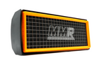 MMX Performance F3X N57 Elite tri-foam panel air filter for diesel engines, showcasing the black foam filter element.