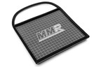 MMX Performance N54 Elite Tri-Foam Panel Air Filter for performance engine, showing the black foam filter element with branding.