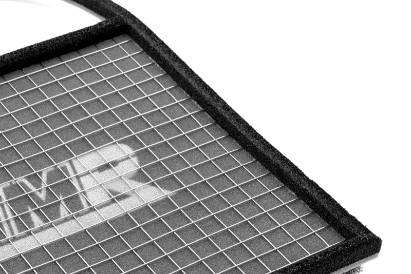 MMX Performance N54 Elite Tri-Foam Panel Air Filter for performance vehicles, showcasing the black foam panel design.
