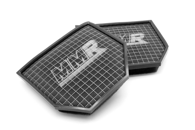 MMX Performance F8X S55 and F1X S63 Elite Tri-Foam Air Filter Set showing high-performance air filters for BMW models.