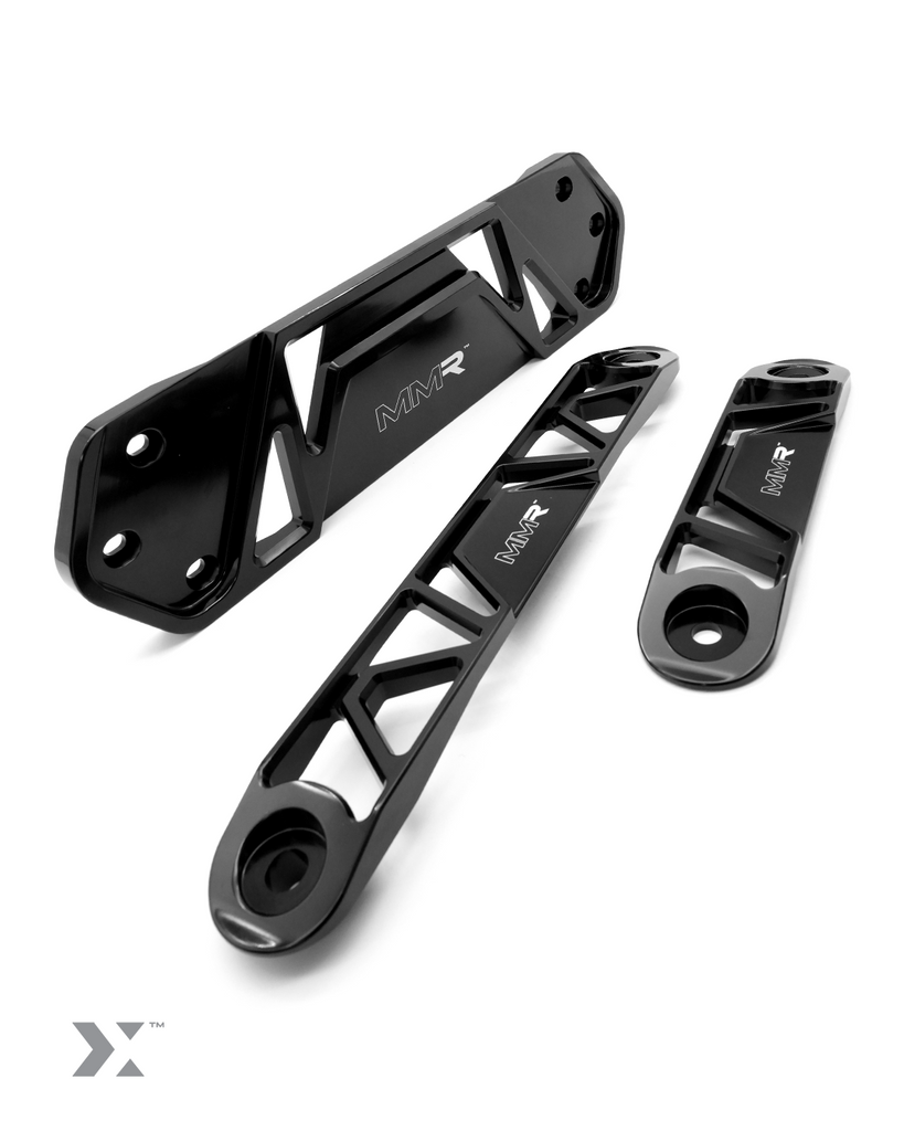 MMX Performance MINI F5X 3-Piece Complete Underbody Chassis Brace Set