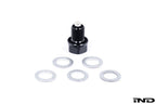 MMX Performance S58 lifetime oil service kit with billet aluminum oil filter housing in gloss black for BMW G8X M2 M3 M4.