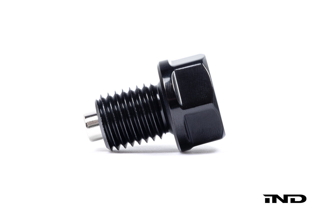 MMX Performance S58 alloy oil filter housing in gloss black for BMW G8X M2 M3 M4 models, high-performance engine upgrade.