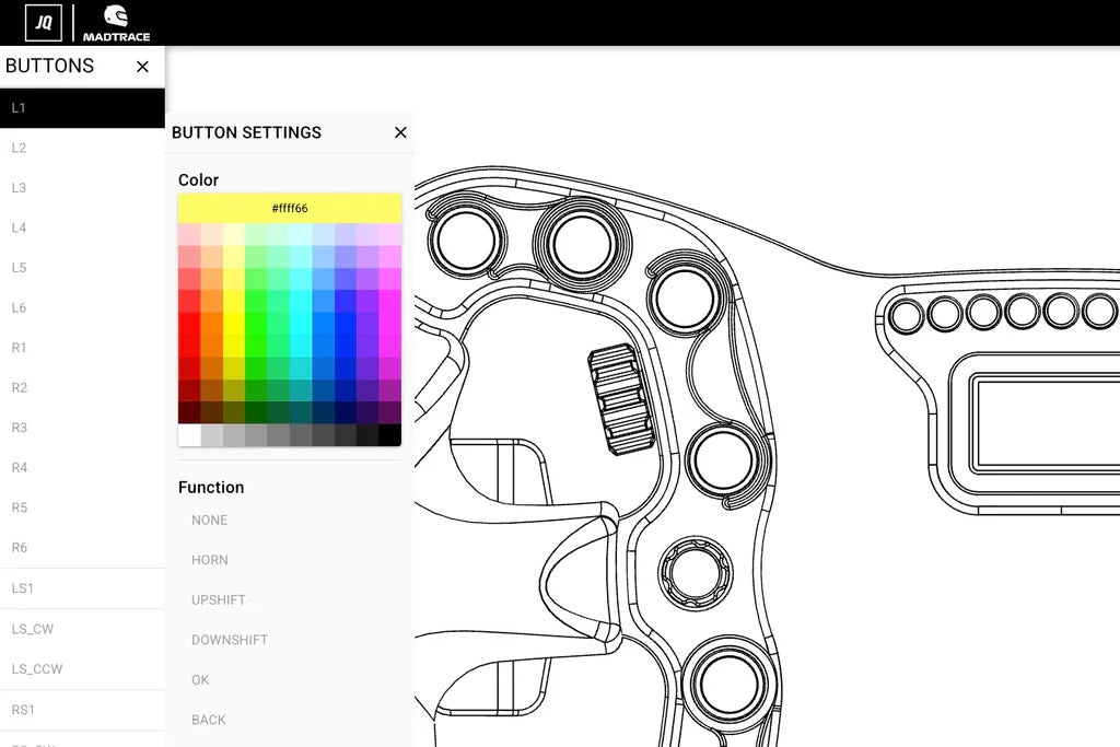 JQ Werks / MadTrace ZN8 GR86 GEN2 FORMULA Racing Steering Wheel System