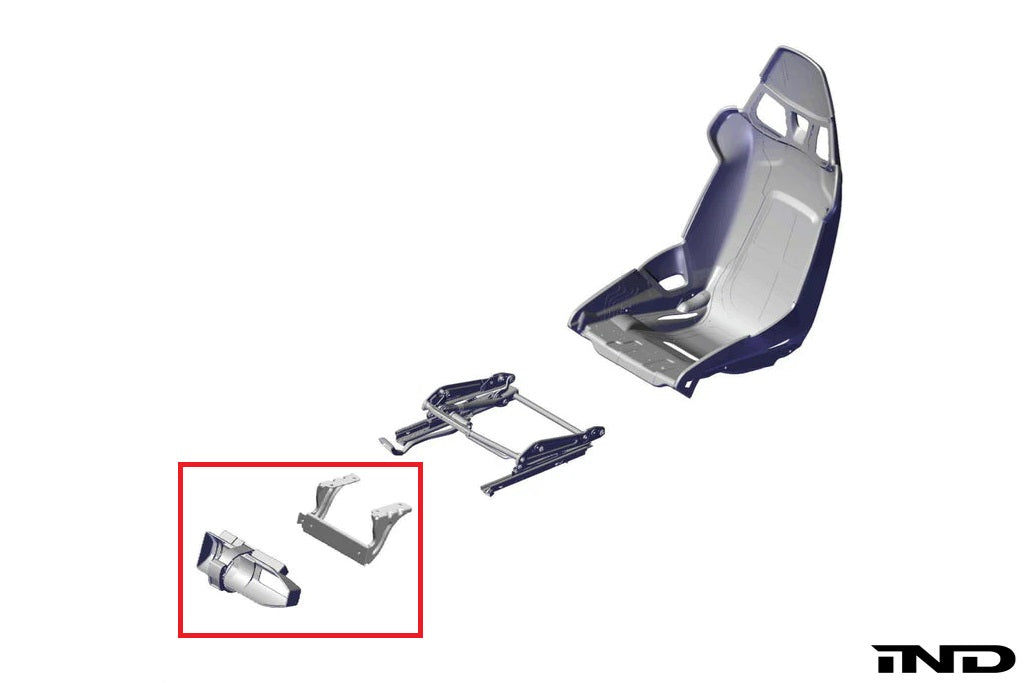 OEMExtinguishers Porsche 991 / 992 / 918 OEM Fire Extinguisher Kit - Lightweight Bucket Seats