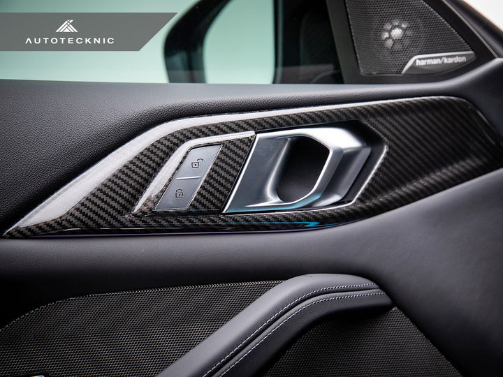 AutoTecknic G8X M3/M4 Dry Carbon Door Handle Trim Set