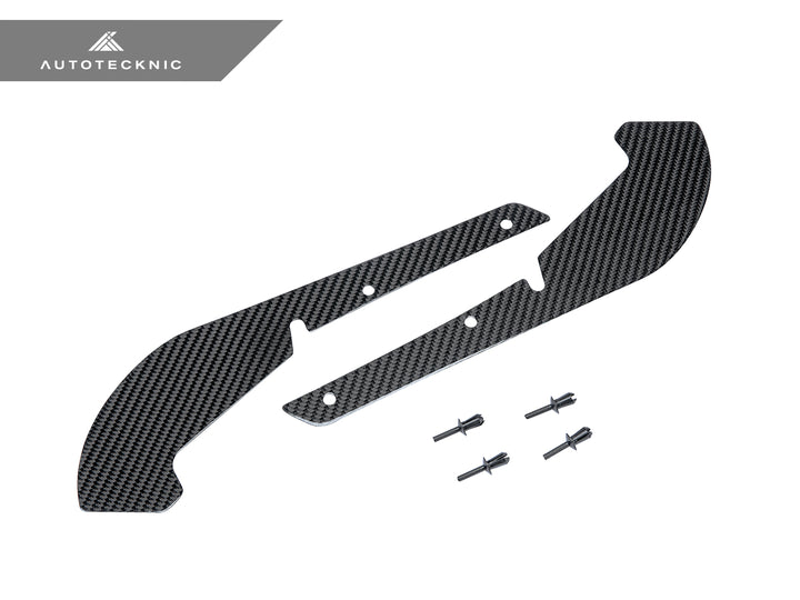 AutoTecknic F8X M3 / M4 Carbon Fiber Front Splash Guard Set