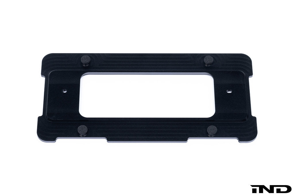 Rogue Engineering x IND BMW CNC Billet License Plate Bracket