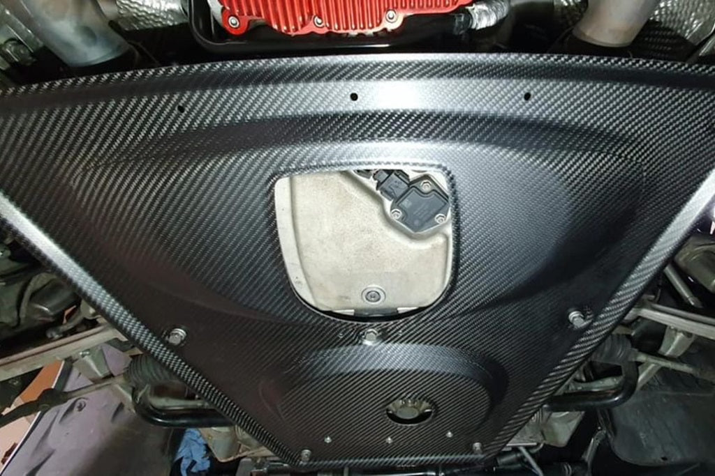 RKP E9X M3 Carbon Front Thrust Panel