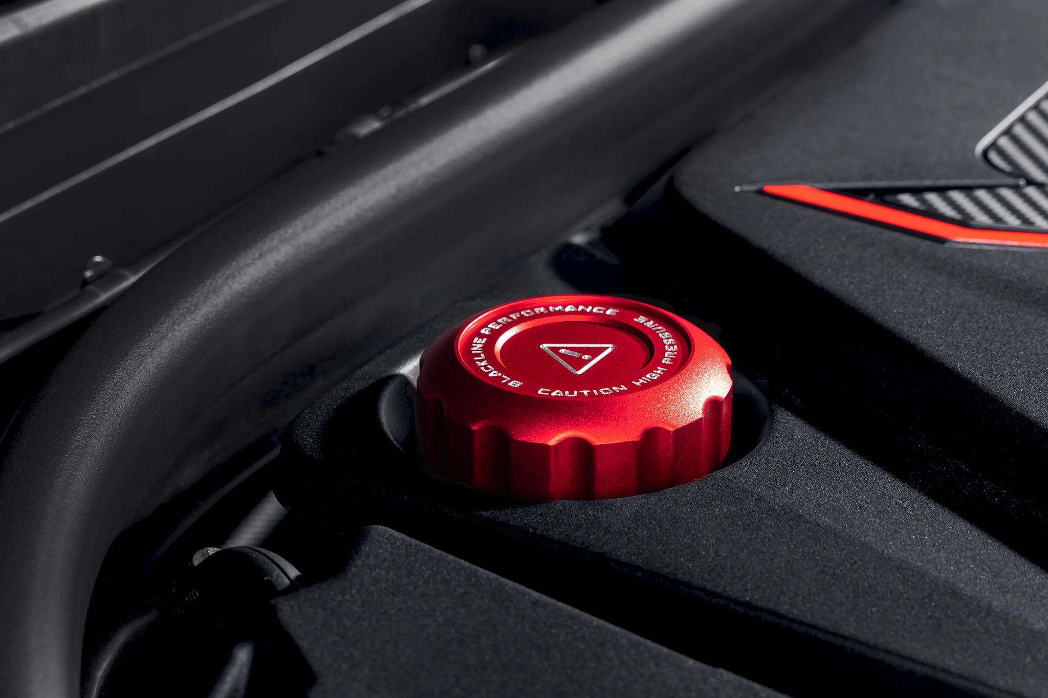 Goldenwrench Blackline Performance BMW M Car (S63 / S68) Engine Cap Cover Set - Edition Red