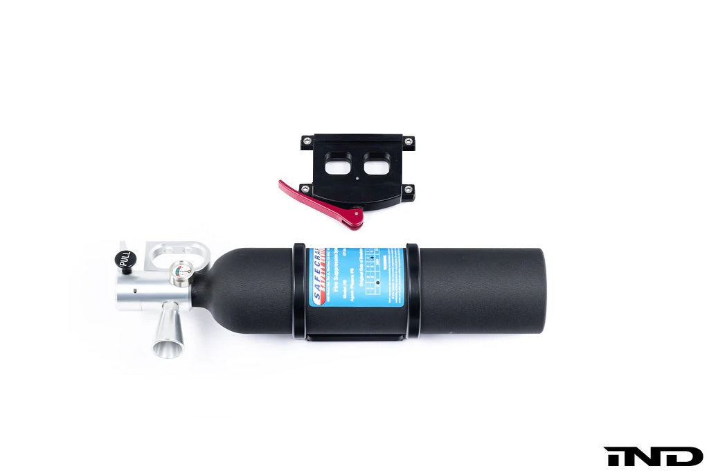 Safecraft PB3 Fire Bottle with Quick-Release Flat Mount - Wrinkle Black