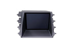CANchecked MFD28 Gen2 2.8-inch multi-function display for the Subaru VA WRX / STI (MK4) (LHD), shown on a white background with the vehicle-specific mounting bezel and wiring harness.