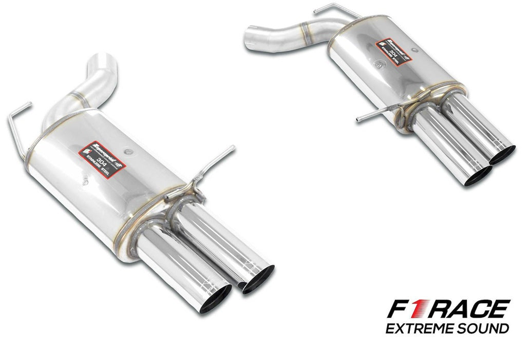 Supersprint BMW E63 / E64 M6 Stainless Rear Exhaust - F1 Race 4x80mm