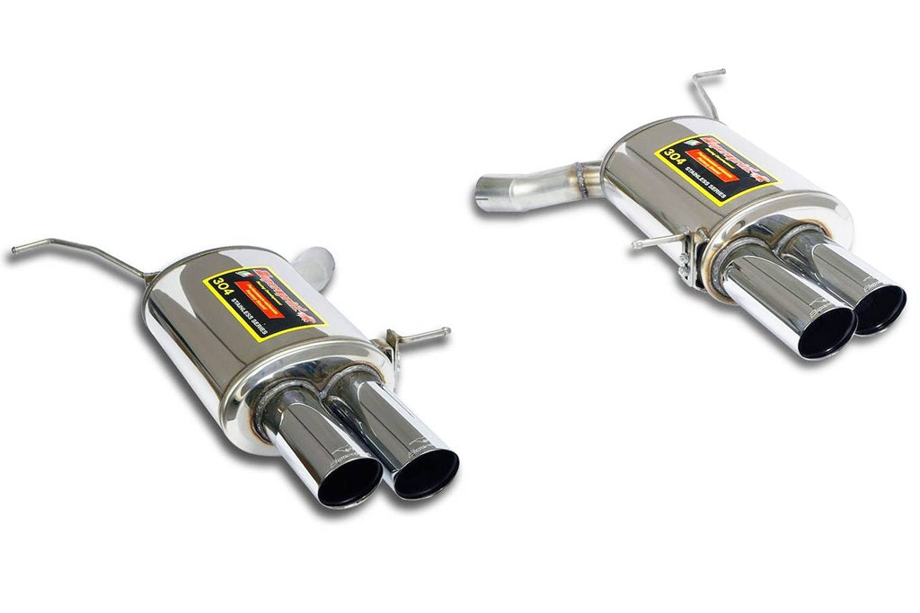 Supersprint BMW E63 / E64 M6 Stainless Rear Exhaust - 4x90mm Race Tips