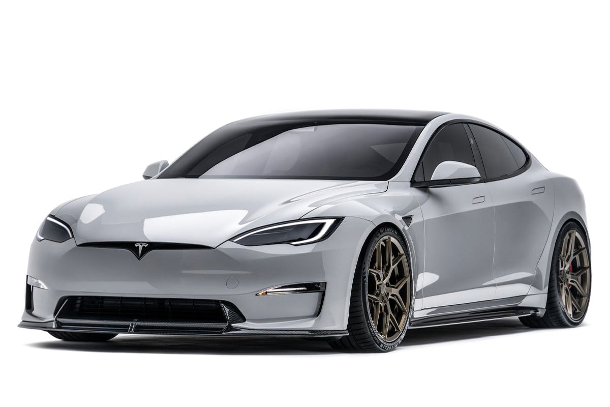 ADRO Tesla Model S Carbon Fiber Side Skirt Set