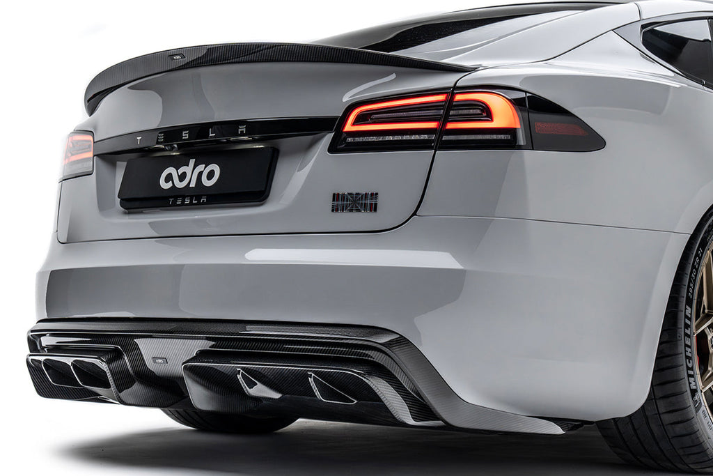 ADRO Tesla Model S Carbon Fiber Rear Spoiler