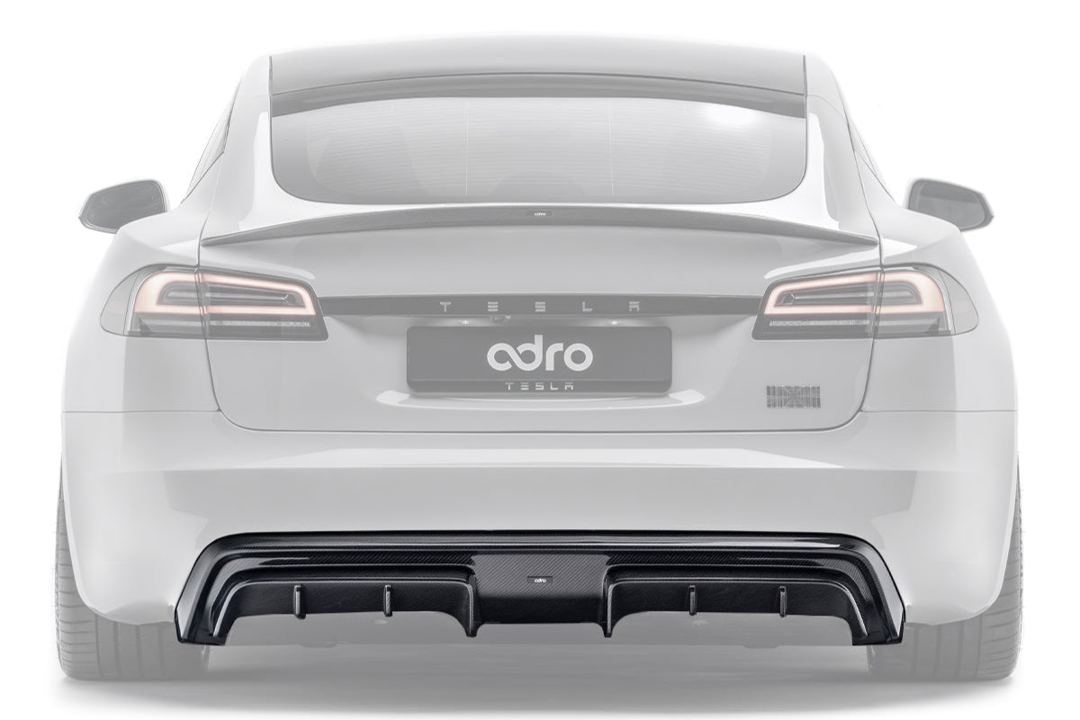 ADRO Tesla Model S Carbon Fiber Rear Diffuser