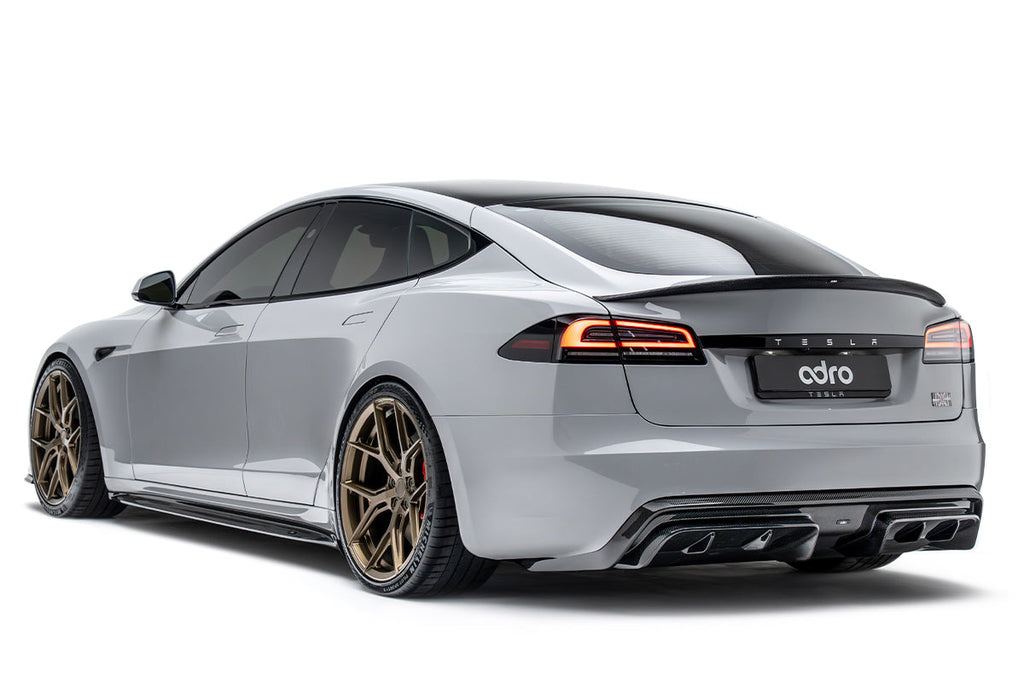ADRO Tesla Model S Carbon Fiber Rear Diffuser