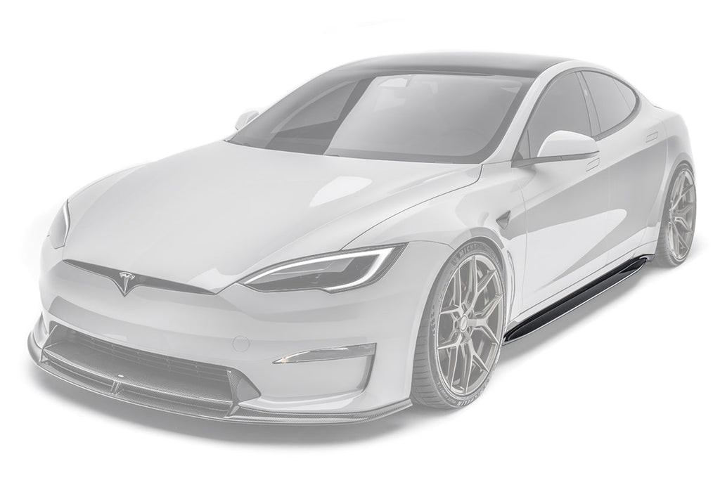 ADRO Tesla Model S Carbon Fiber Side Skirt Set