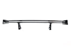 TREVORA G87 M2 TR87 Track Pack Adjustable Rear Wing shown on a white background, featuring twin-plane pre-preg carbon fibre construction, adjustable aerodynamic settings, and black anodized wing mounts.