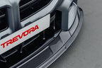 TREVORA TR87 Track pre-preg carbon fibre front splitter installed on BMW G87 M2