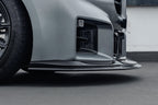 TREVORA TR87 Track pre-preg carbon fibre front splitter installed on BMW G87 M2