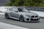 TREVORA TR87 Track pre-preg carbon fibre front splitter installed on BMW G87 M2