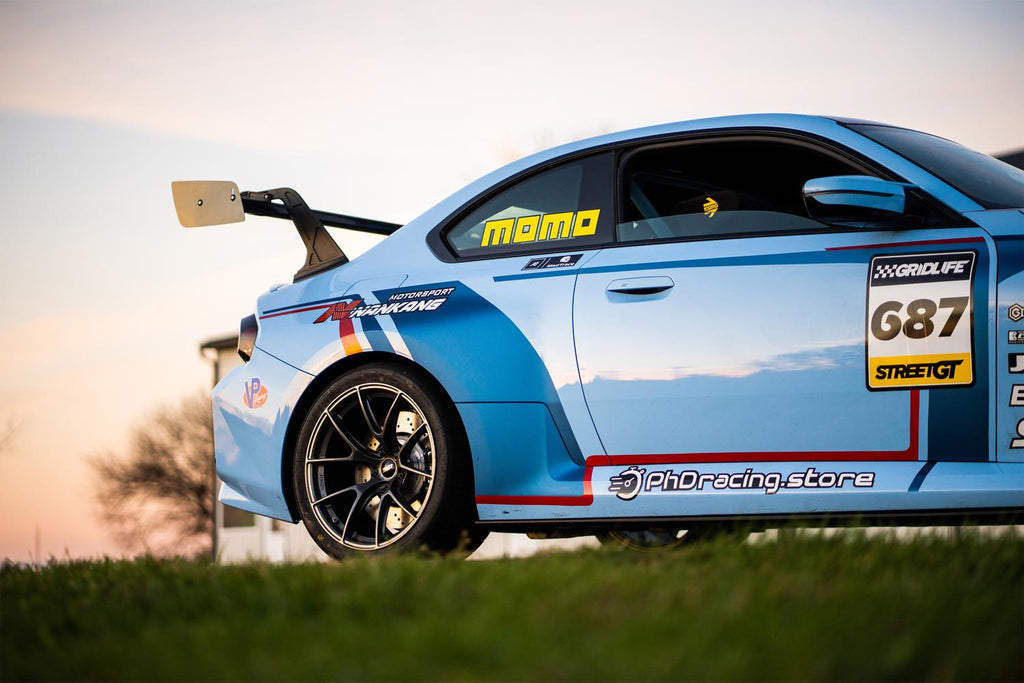 Verus Engineering G87 M2 UCW Swan Neck Rear Wing Kit