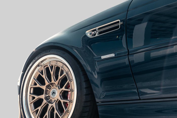 E46 M3 Side Grille Set Nickel Plated V20 | Vorsteiner