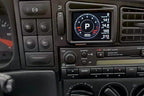 CANchecked MFD28 Gen2 2.8-inch multi-function display installed in a left-hand drive Volkswagen Corrado Facelift, featuring a vehicle-specific dashboard integration.