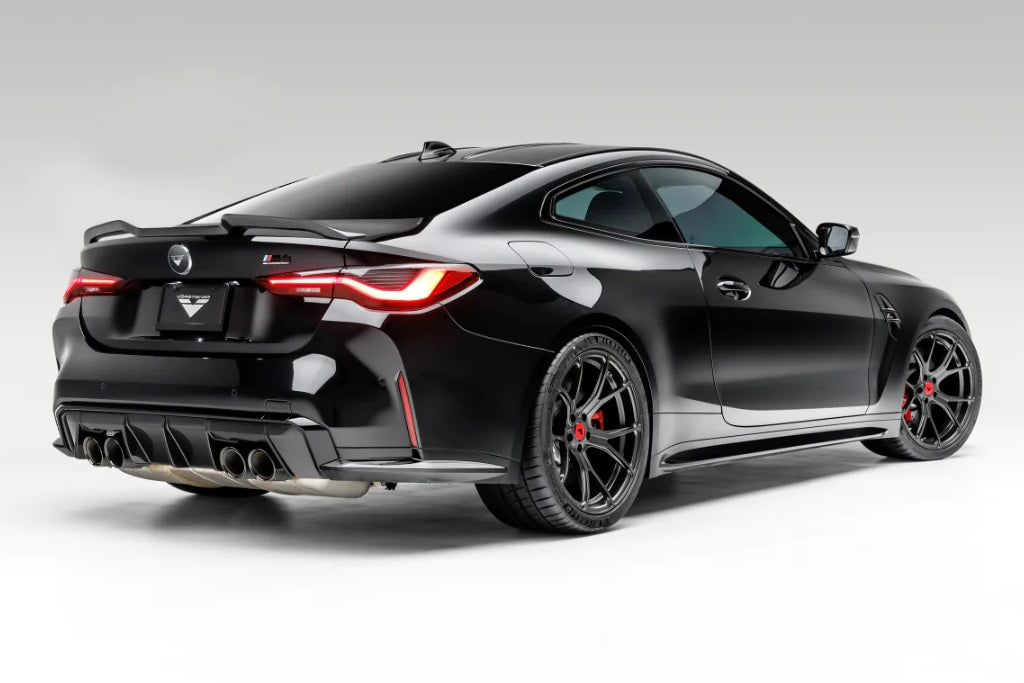 Vorsteiner G82 M4 Dry Carbon Aero Trunk Spoiler - 2x2 Gloss Finish