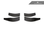 AutoTecknic G8X M3 / M4 Dry Carbon GT4 Bumper Canard Set