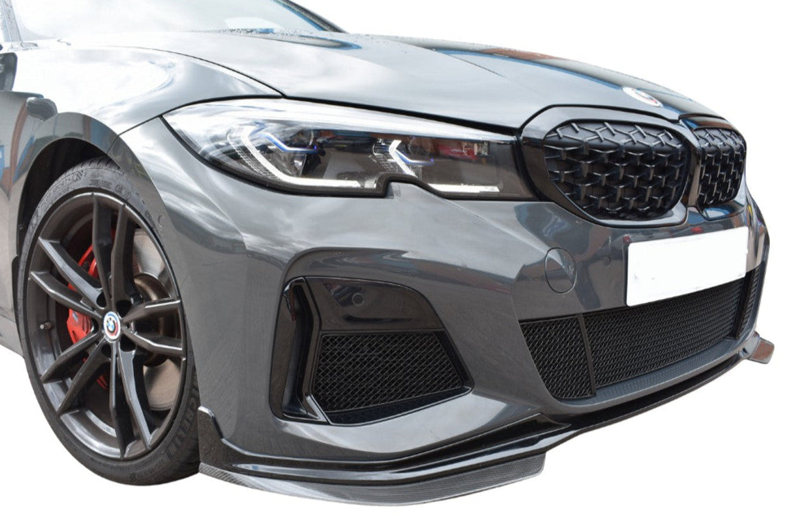 Zunsport G20 M340i Pre-LCI Front Lower Grille Set - Complete 5 Piece Set