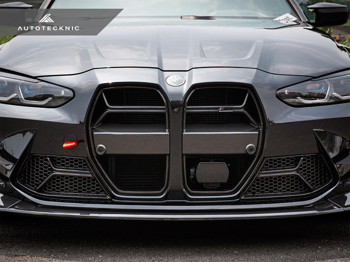 AutoTecknic G8X M3 / M4 Dry Carbon Front Bumper Vent Set - iND