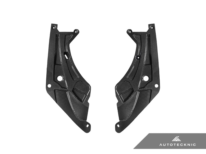 AutoTecknic G8X M3 / M4 Dry Carbon Engine Bay Trim Set - V2