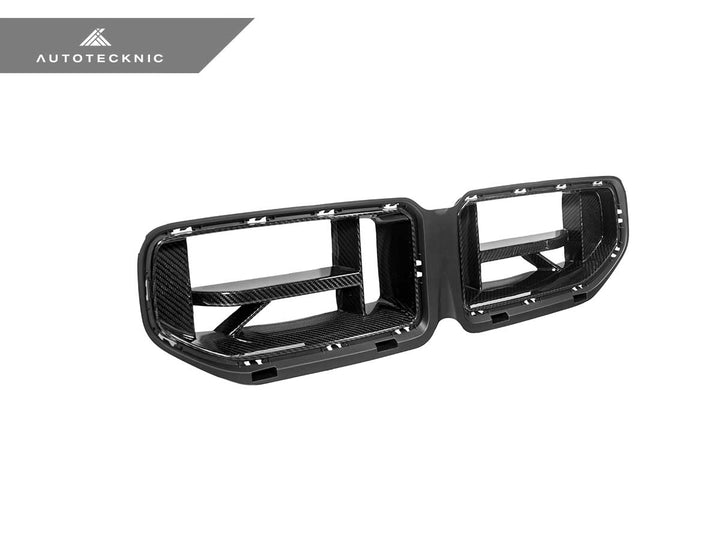 Autotecknic G87 M2 Dry Carbon Club Sport Front Grille on white background