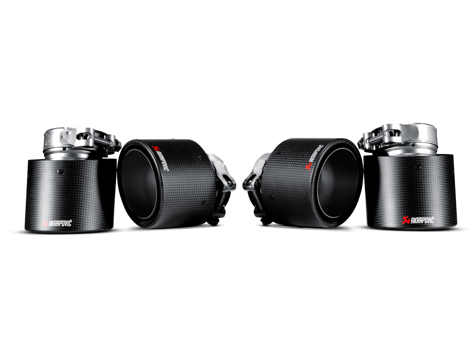 Akrapovic F8X M3 / M4 Carbon Tip Set