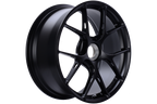 BBS 991.2 Turbo S FI-R 20-inch matte black centerlock wheel set for Porsche 911 Turbo and Turbo S models.