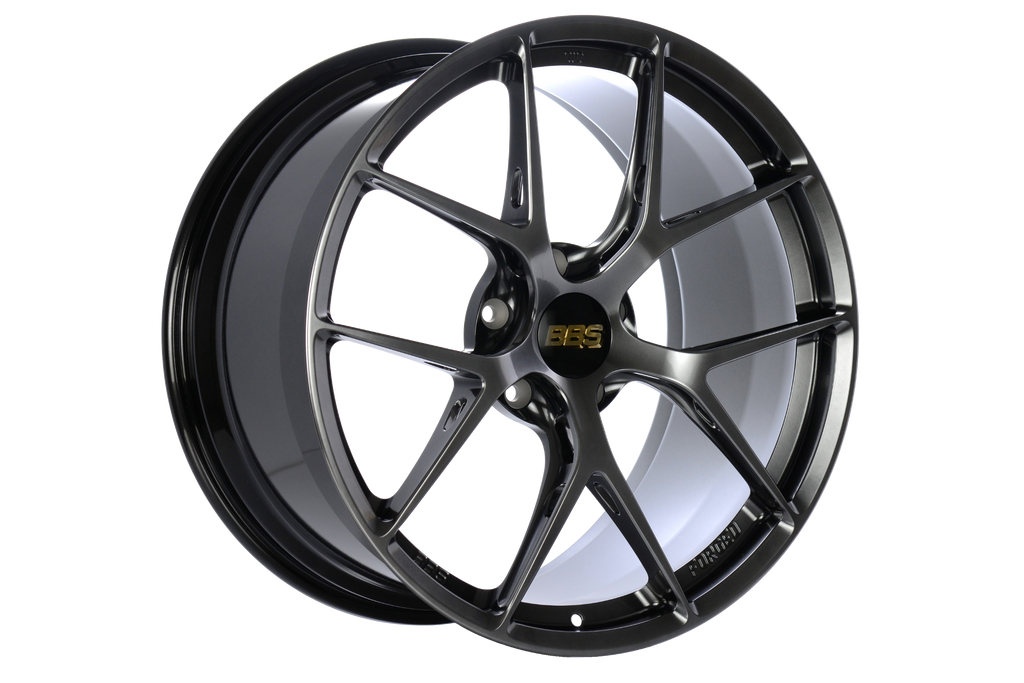 BBS FI-R Porsche 911 Carrera (992) 20" and 21" diamond black wheel set, showing sleek, lightweight alloy wheels with a modern design